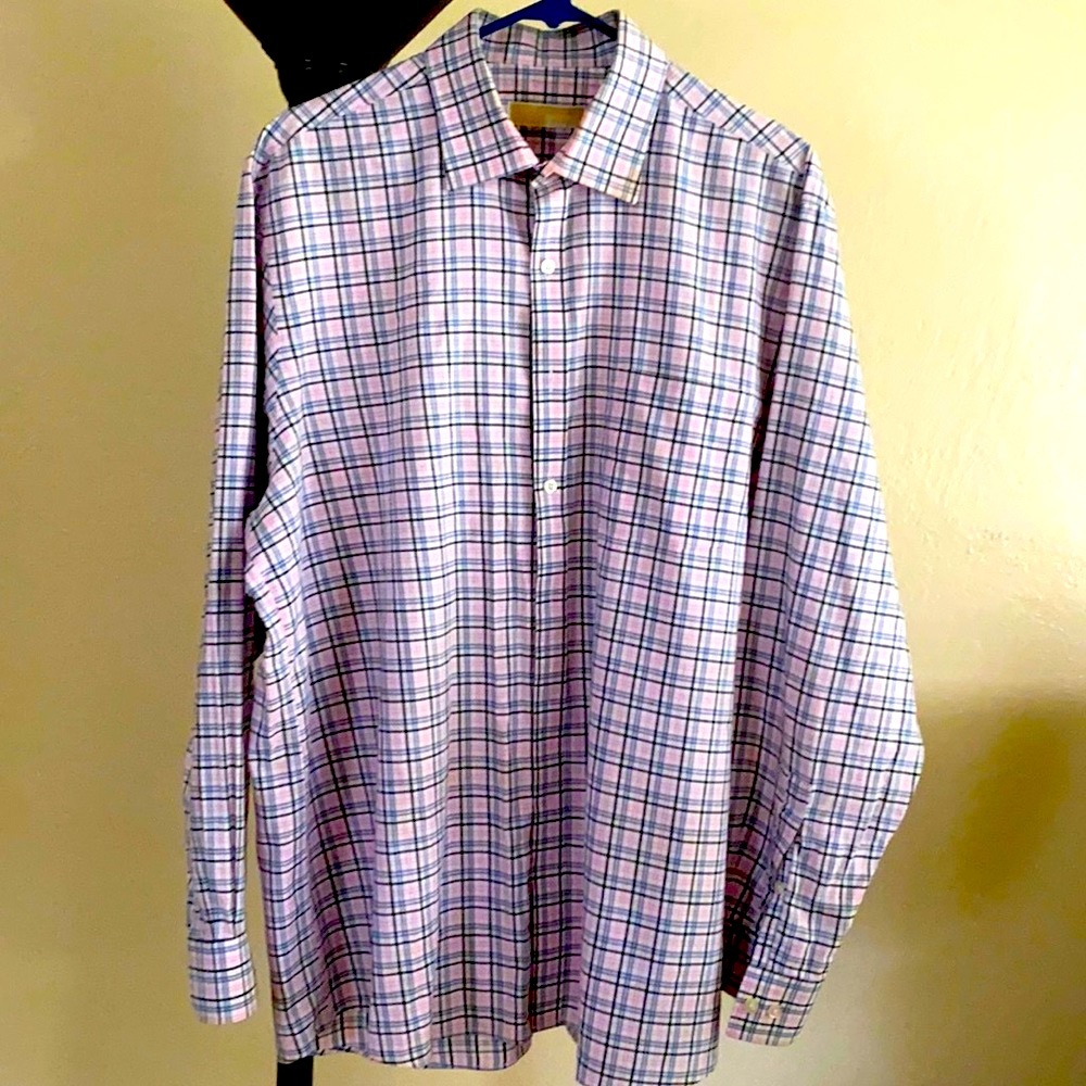 Michael Kors men’s long sleeve shirt - SIZE 17 34/35